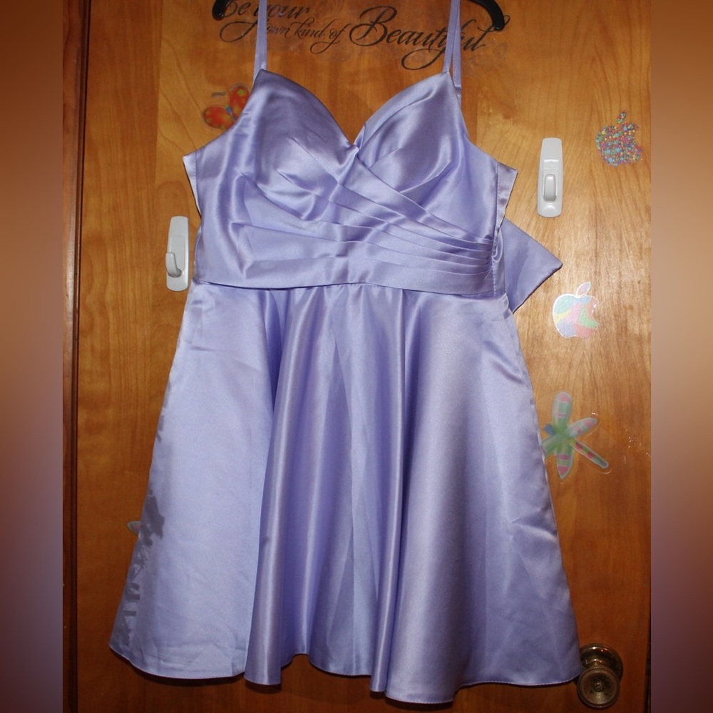 NEW Shiny Purple StyleFun Homecoming Dress